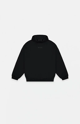 Kids Fear of God Essentials Jet Black Hoodie