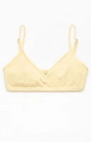 John Galt Yellow Polina Bralette