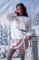 Barbie Apres Ski Crew Neck Sweatshirt