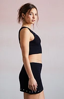 Third Charm Leila Studded Festival Tank Top