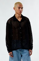 PacSun Lace Long Sleeve Shirt