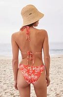 Roxy Vacay Vibe Double Strap Bralette Bikini Top