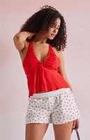 Beverly and Beck Cherry Boxer Shorts