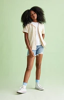 Pacsun Kids Crochet Camp Shirt