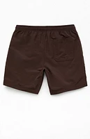 Pacsun Petal Applique 6.5" Swim Trunks