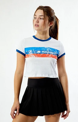 Puma BMW Motorsport Vintage Cropped T-Shirt