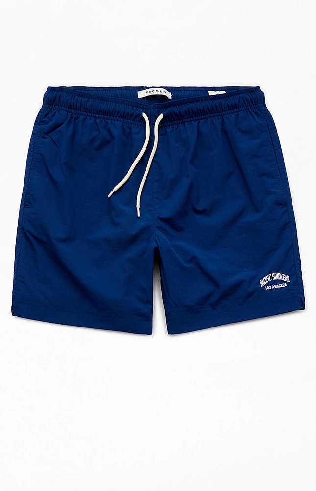 PacSun 2 Pack Solid 6.5" Swim Trunks