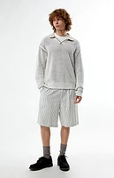 FIELD OF STUDY by Pacsun Sprayed Collared Sweater