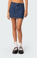 Jessie Low Rise Denim Skirt