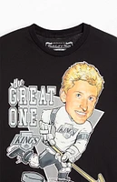 Mitchell & Ness Wayne Gretzky Caricature T-Shirt