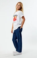 Pacsun Kids Medium Indigo Straight Leg Jeans