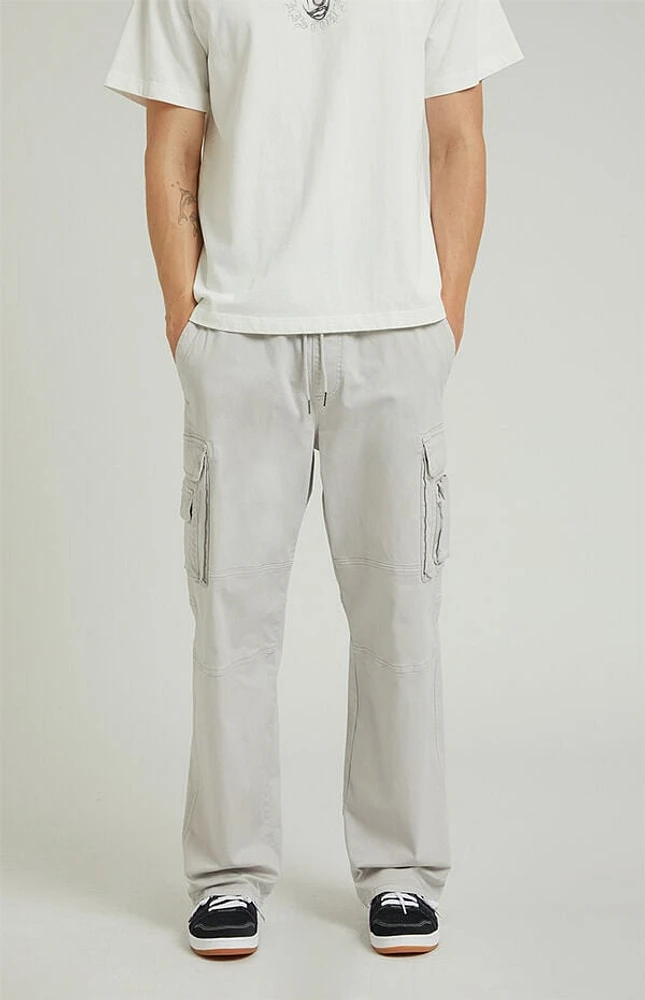 Pacsun Gray Baggy Cargo Pants