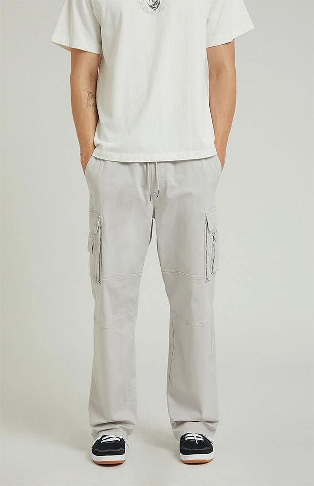 PacSun Gray Baggy Cargo Pants