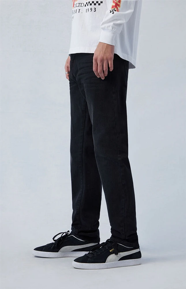 Pacsun Comfort Stretch Black Athletic Slim Jeans