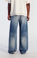 Pacsun Dark Indigo Tinted Extreme Baggy Jeans
