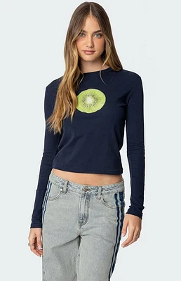 Edikted Kiwi Long Sleeve Top