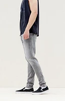Pacsun Comfort Stretch Gray Stacked Skinny Jeans