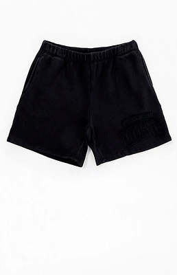 UFC Frayed Lettering Fleece Sweat Shorts