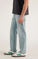 PacSun Cade Stretch Straight Jeans Light Indigo