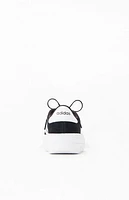 adidas Kids Black VL Court Bold Shoes