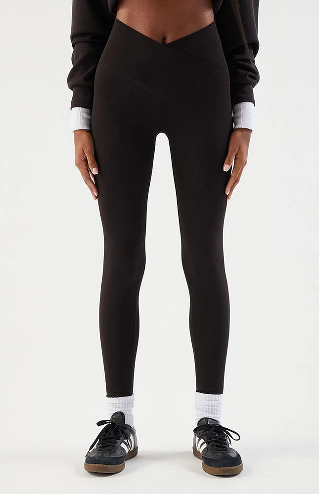 PAC 1980 WHISPER Active Crossover Yoga Pants