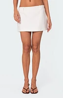 Edikted Damara Tailored Mini Skirt