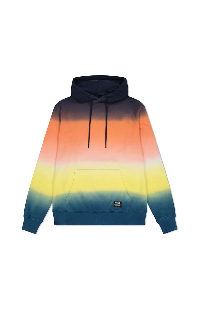 WeSC America Inc 90's Mike Diagonal Tie-Dye Hoodie