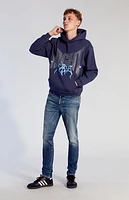 Pacsun Bryce Stretch Stacked Skinny Jeans Medium Indigo