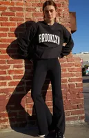 John Galt Black Brooklyn Long Sleeve T-Shirt