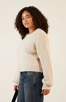 LA Hearts Snug Waffle Knit Sweater