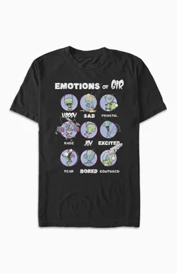Invader Zim Emotions Of Gir T-Shirt