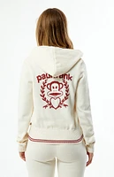 Daisy Street Paul Frank Knit Zip Up Hoodie