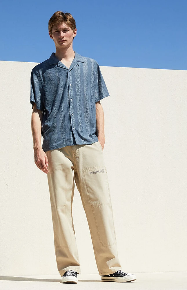 PacSun Khaki Baggy Carpenter Jeans