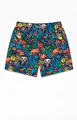 Boardies Munday Jungle 4.5" Swim Trunks