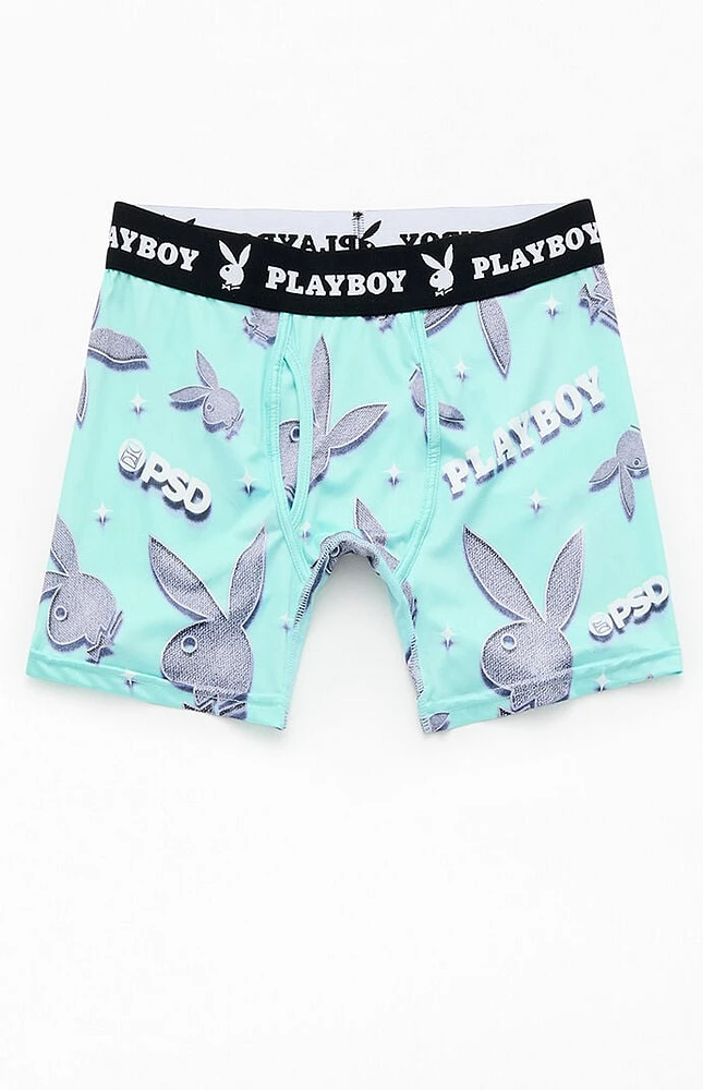 Playboy By PacSun Teal Boxer Briefs