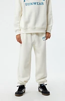 PacSun Kids Off White Pacific Sunwear Sweatpants