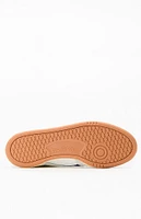 Reebok Kids White & Green Club C Revenge Shoes