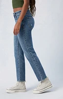 Eco Medium Indigo Mom Jeans