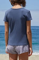 John Galt Navy Hailie Malibu T-Shirt