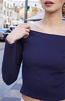 John Galt Mayson Off-The-Shoulder Top