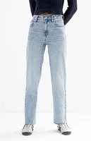 PacSun Stretch Medium Indigo '90s Straight Leg Jeans