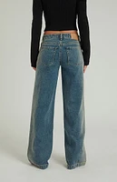 PacSun Casey Indigo Low Rise Baggy Jeans