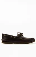 Dark Brown Original 2-Eye Boat Shoes