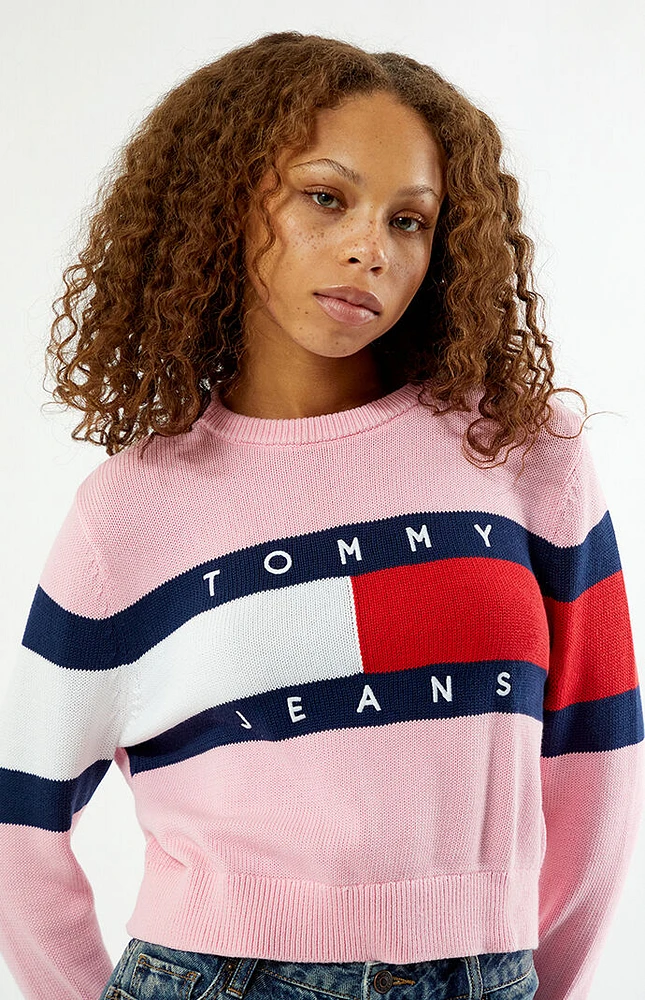 Tommy Jeans Center Flag Sweater