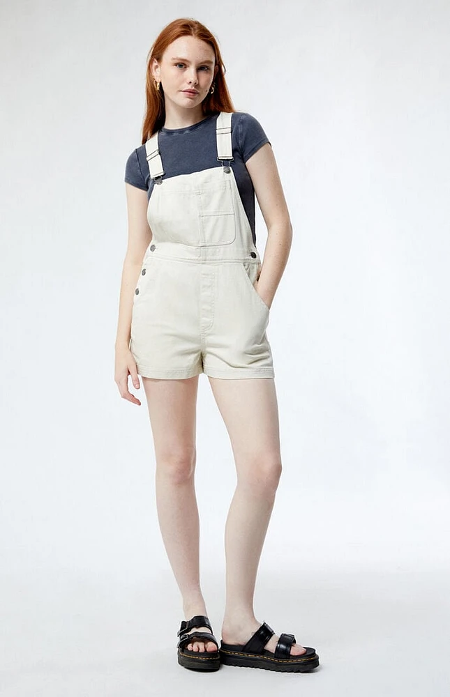 Sand Canyon Denim Overall Shorts