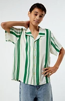 PacSun Kids Striped Camp Shirt