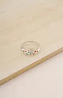 Crowd Pleaser Clear Resin Ring