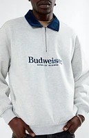 Budweiser By PacSun Homefield Quarter Zip Sweatshirt