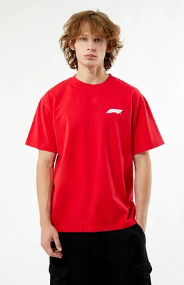 Formula 1 x Wildside Yohji Yamamoto PacSun Red Motion T-Shirt