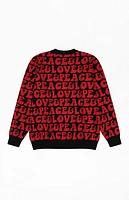 WeSC America Inc Leon Peace & Love Sweater